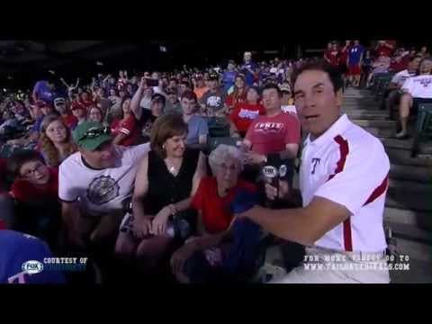 Jim Knox & the Progressive Fan of the Game: Mean Grandma — Texas Rangers