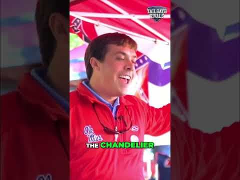 VIP Tailgate Tour: Drinks, Food, and Championship Vibes! #shorts — Ole Miss